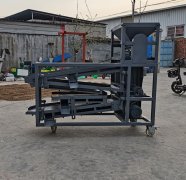 河南三門峽花椒清選篩、時產300Kg/h花椒振動篩、220V花椒篩分機